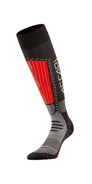 Accapi Skisocken Touch Ski Kniestrümpfe schwarz/rot - 1 Paar günstig online kaufen