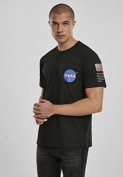 MisterTee T-Shirt MisterTee Herren NASA Insignia Logo Flag Tee (1-tlg) günstig online kaufen