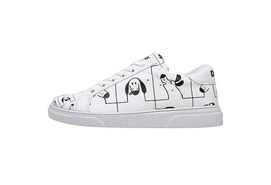 DOGO Ace Low-Top Sneaker I Woof You Damen Sneaker Sneaker Handgefertigt günstig online kaufen