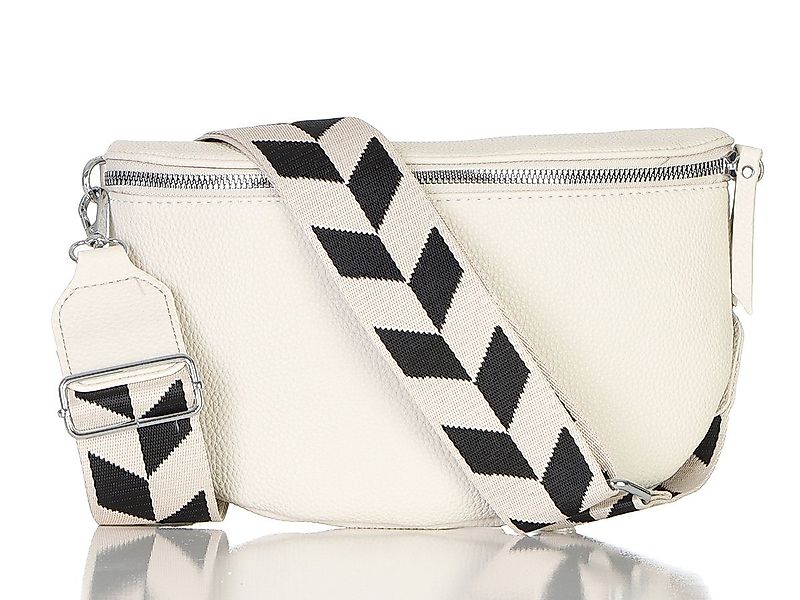 simaranda Handtasche Gürteltasche Damen 25 Beige günstig online kaufen