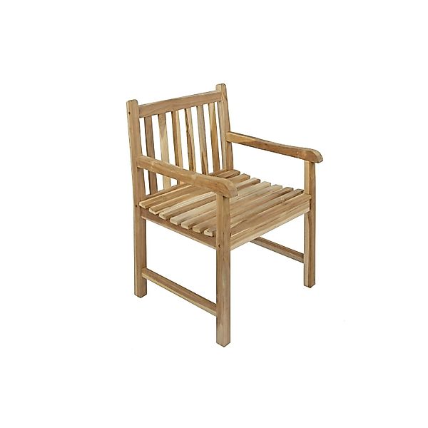 SAM Teak Gartensessel Gartenstuhl mit Armlehnen CARACAS günstig online kaufen
