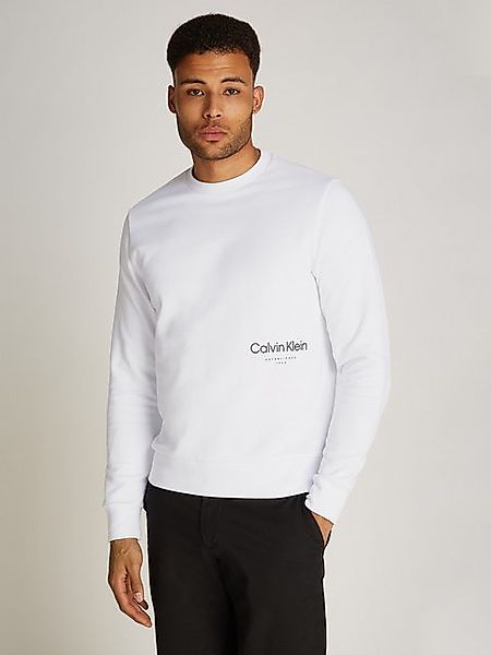 Calvin Klein Sweatshirt OFF PLACEMENT LOGO SWEATSHIRT günstig online kaufen