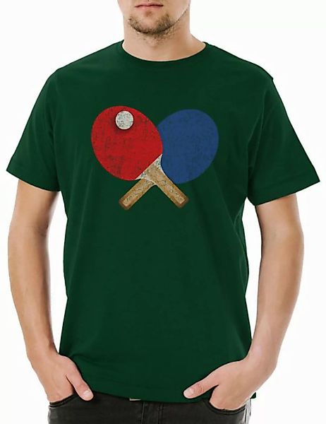 Urban Backwoods Print-Shirt Table Tennis Tools Herren T-Shirt Player Tischt günstig online kaufen