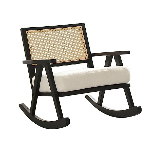 WAHSON OFFICE CHAIRS Schaukelstuhl Gepolsterter Schaukelstuhl günstig online kaufen