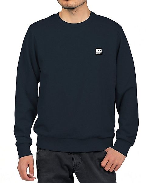 Diesel Sweatshirt - Regular Fit Pullover Supersoft - S-GIRK-K12 günstig online kaufen