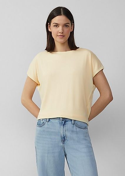s.Oliver Shirttop Viskosemix-T-Shirt im Relaxed Fit günstig online kaufen