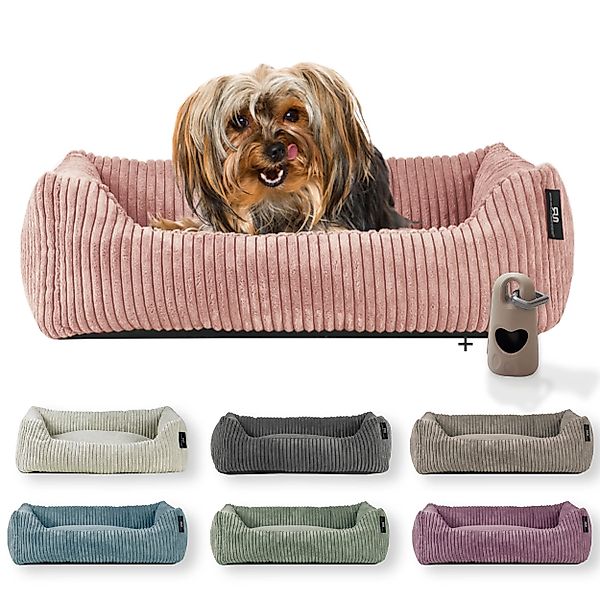 Rohrschneider Tierbett Hundebett Hundekorb Cordstoff, inkl. günstig online kaufen