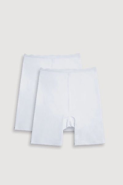 YSABEL MORA Lange Unterhose "BASIC COLLECTION COTTON WITH LACE", (2er Pack) günstig online kaufen