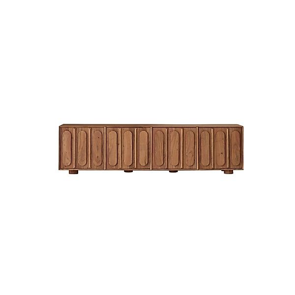 Tikamoon TV-Schrank TV-Schrank aus Akazienholz 195 günstig online kaufen