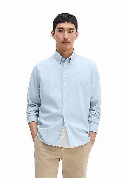 Marc OPolo Langarmhemd "aus Bio-Baumwolle" günstig online kaufen