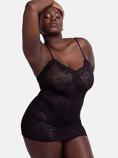 Dorina Unterkleid ORIGINS Durchgehende elastische Spitze mit Spitzenbesatz günstig online kaufen