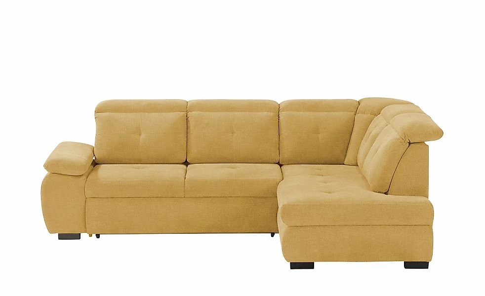 smart Ecksofa  Tamara ¦ gelb ¦ Maße (cm): B: 252 H: 90 T: 192.0 Polstermöbe günstig online kaufen