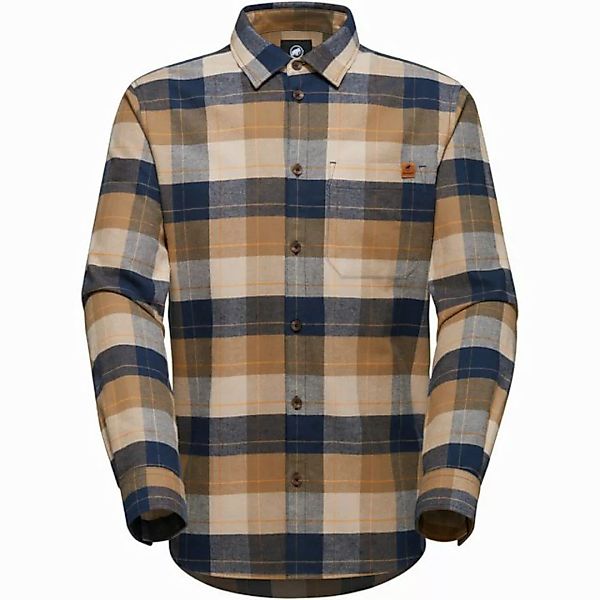 Mammut Langarmhemd Trovat Longsleeve Shirt Men marine-savannah - Mammut günstig online kaufen