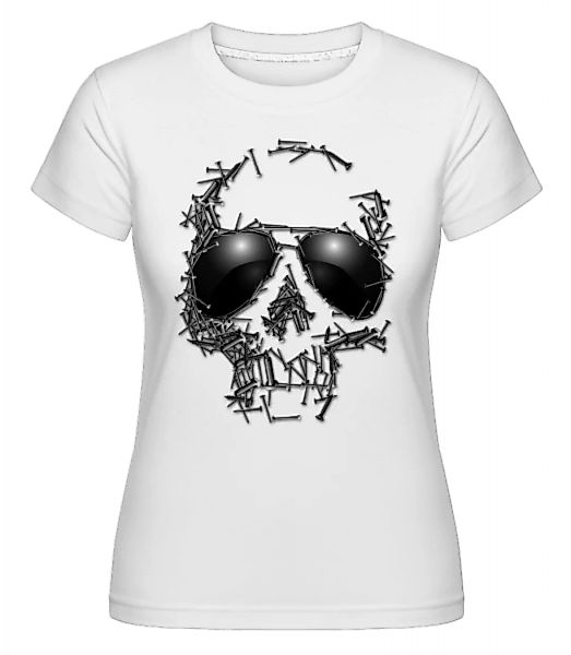 Sonnenbrille Totenkopf · Shirtinator Frauen T-Shirt günstig online kaufen