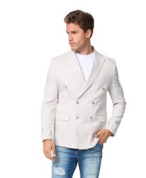 Denim Distriqt Sakko Feiner Herren Zweireiher günstig online kaufen