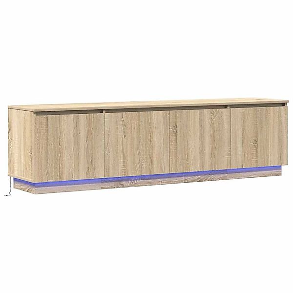 vidaXL LED-TV-Schrank Sonoma-Eiche 180 x 38 x 49 cm Holzwerkstoff 3376146 günstig online kaufen
