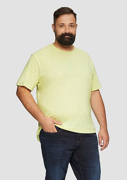 s.Oliver Kurzarmshirt T-Shirt aus Baumwoll-Jersey mit Logo-Print Logo günstig online kaufen