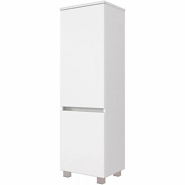 Held Möbel Bad-Midischrank Verona 40 cm matt Weiß-Weiß günstig online kaufen