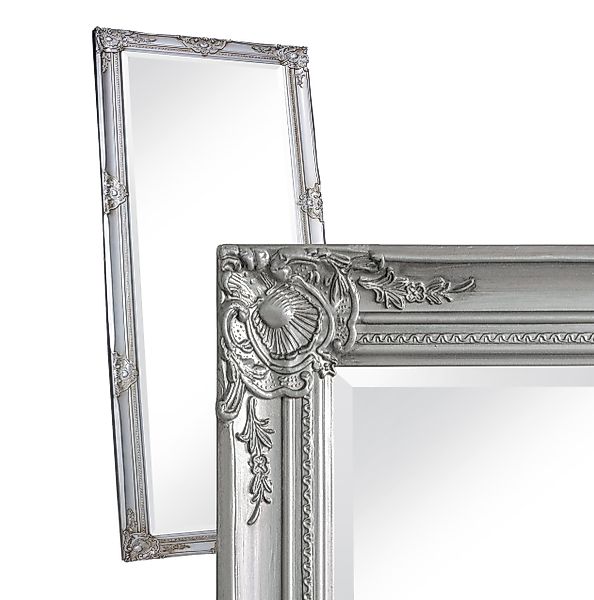 dasmöbelwerk Wandspiegel Wandspiegel Barock Silber 180x80 günstig online kaufen