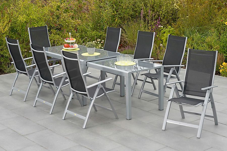 MERXX Garten-Essgruppe "Carrara" 9 Stk. tlg. günstig online kaufen