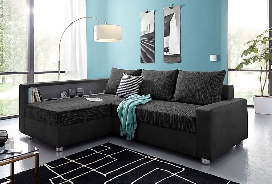 COLLECTION AB Ecksofa Relax L-Form, inklusive Bettfunktion, Federkern, wahl günstig online kaufen