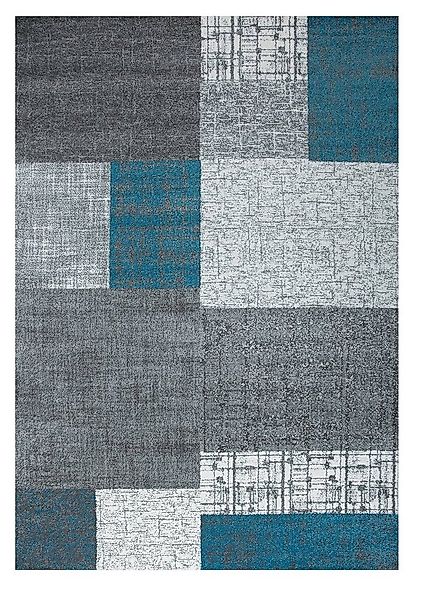 Vimoda Teppich Wohnzimmer Klassisch Karo- kariert Design, Rechteckig, Höhe: günstig online kaufen