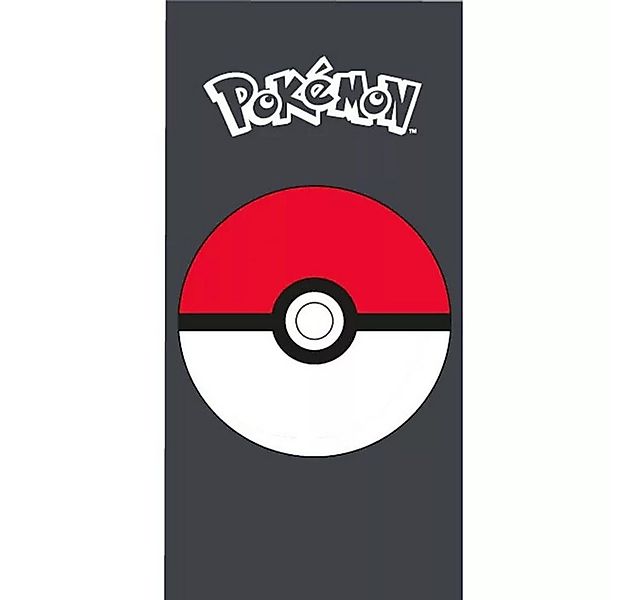 POKÉMON Badetuch Pokémon Pokeball Badetuch, Strandtuch 70x140cm 100% Baumwo günstig online kaufen