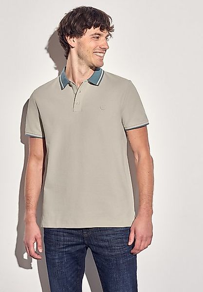 STREET ONE MEN Poloshirt mit Kontrastdetails günstig online kaufen