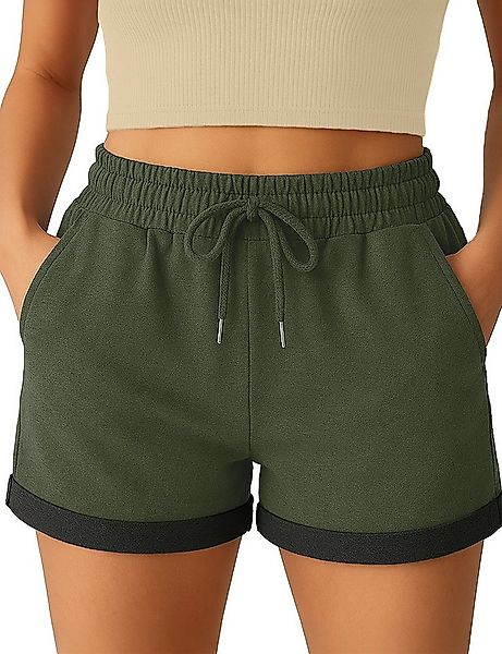 S&S Sweatshorts Kurze Hose Damen Shorts Kurzen Laufshorts Hosen Baumwollemi günstig online kaufen