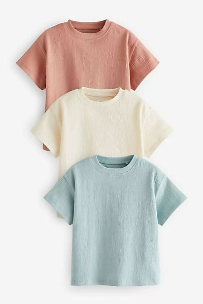 Next T-Shirt Kurzärmelige T-Shirts, 3er-Pack (3-tlg) günstig online kaufen