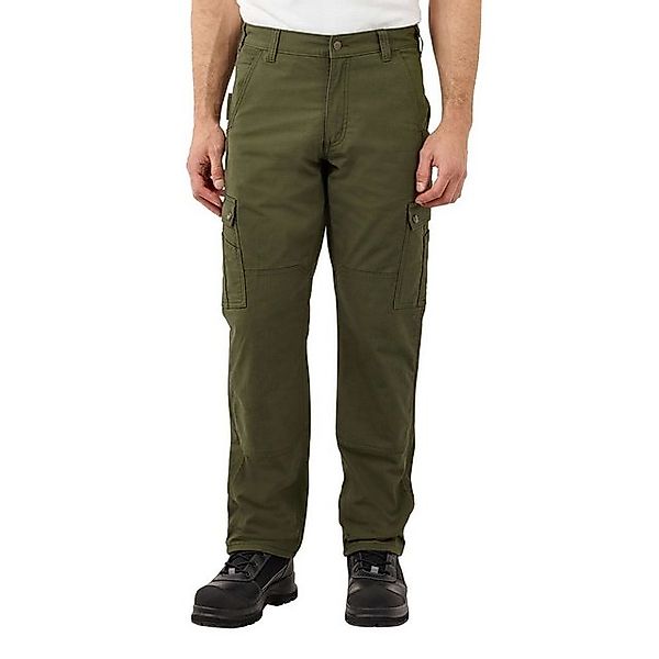 Carhartt Arbeitshose Carhartt RIPSTOP CARGO FLEECE LINED WORK PANT 105491 ( günstig online kaufen