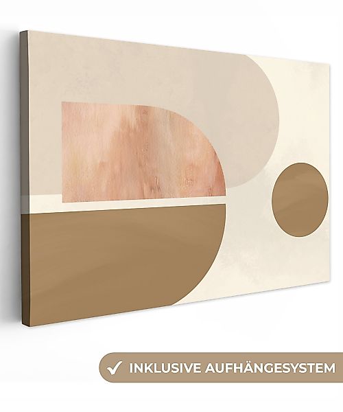 OneMillionCanvasses® Leinwandbild Rosa - Design - günstig online kaufen