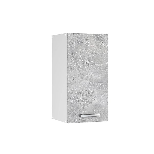 Vicco Hängeschrank R-Line Hängender Küchenschrank Beton/Weiß 40 cm günstig online kaufen