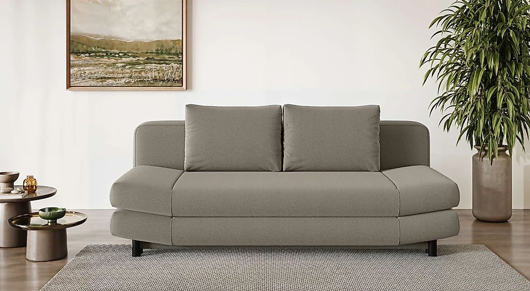 Home affaire 3-Sitzer "LENNARA Schlafsofa mit Bettkasten, Maße B/T/H: 209/9 günstig online kaufen
