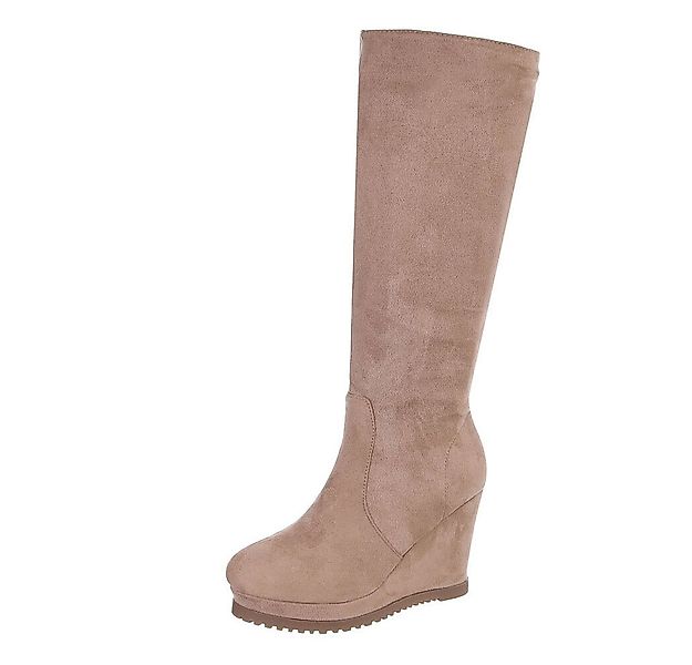 Ital-Design Damen Freizeit Plateaustiefel (87108830) Keilabsatz/Wedge High- günstig online kaufen
