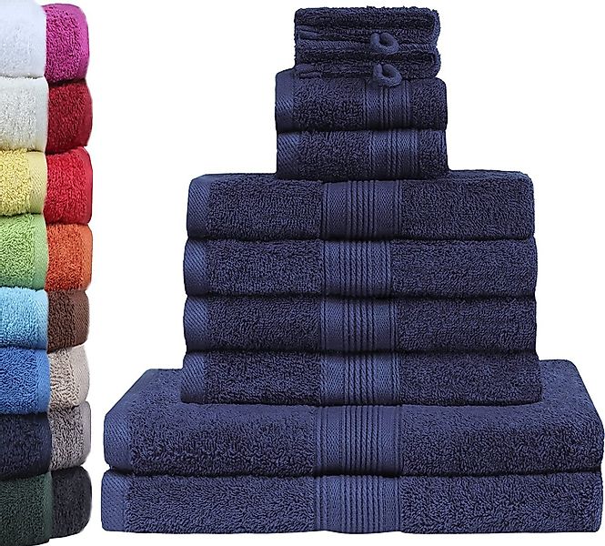 GREEN MARK Textilien Handtuch Set 10er-Set günstig online kaufen