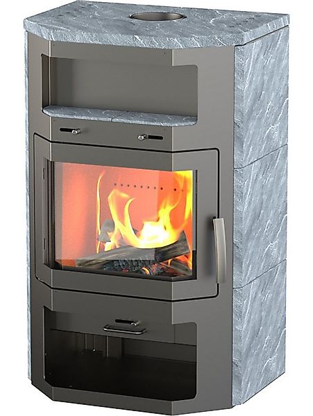 Thermia Kaminofen Thermia Kaminofen Bali Max Naturstein grau 8,5 kW günstig online kaufen