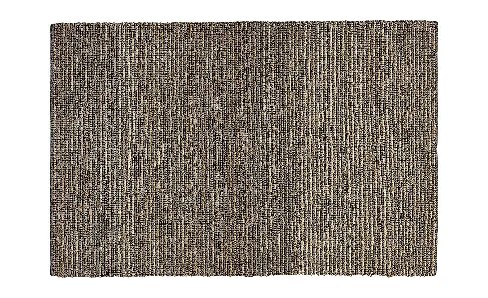 Handweb-Teppich  Kima ¦ braun ¦ Jute,Wolle ¦ Maße (cm): B: 120 Teppiche > N günstig online kaufen
