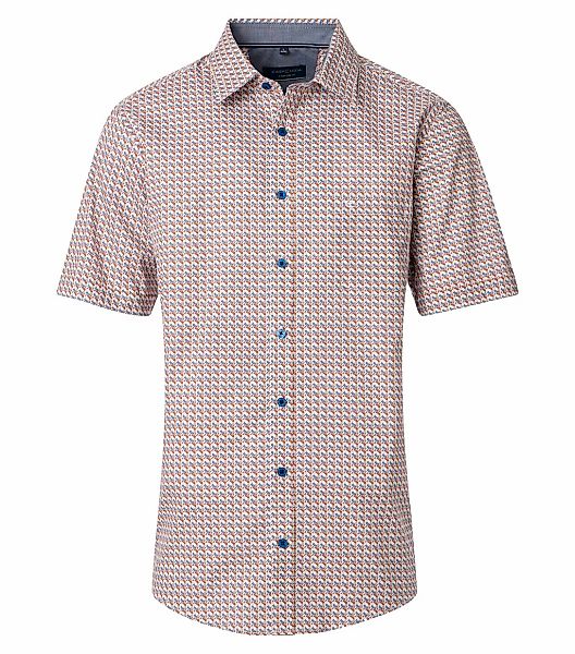 CASAMODA Kurzarmhemd "CASAMODA Freizeithemd Kurzarm Print" günstig online kaufen