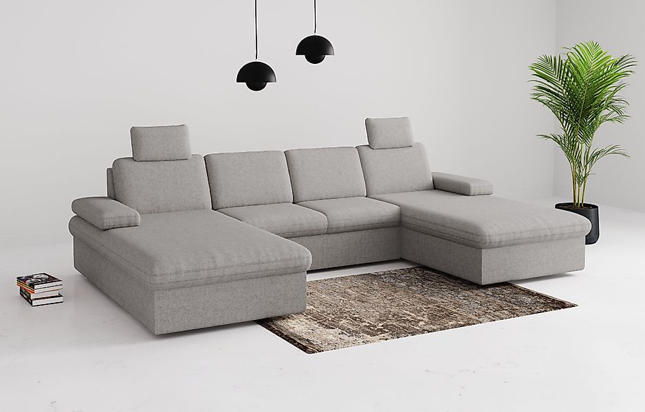 sit&more Wohnlandschaft Moreno U-Form, B: 309 günstig online kaufen