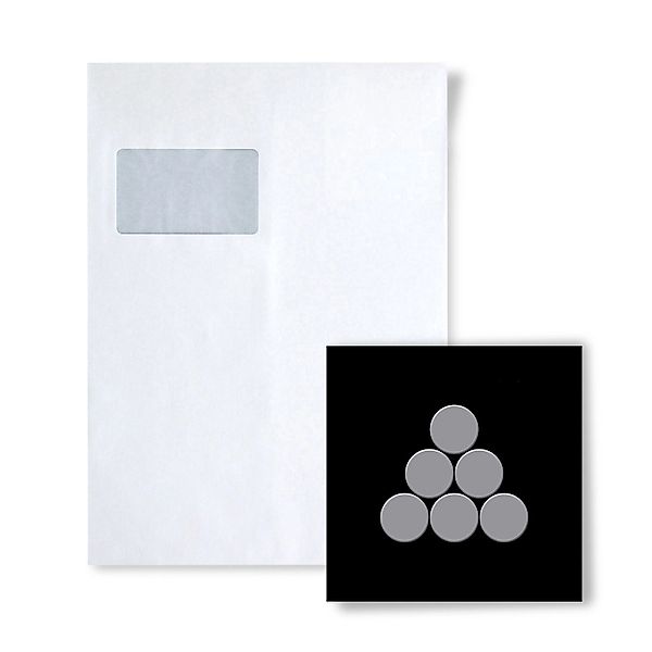 ALLOY Mosaik MUSTER S-Penny-S-S-MA Penny Edelstahl Matt günstig online kaufen