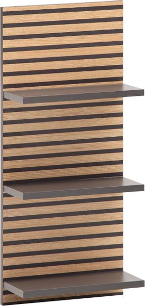 welltime Wandregal "Katta, Breite 30 cm" Drei Ablageböden, Rückwand in Akus günstig online kaufen