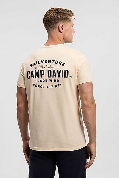 CAMP DAVID Rundhalsshirt aus Baumwolle günstig online kaufen