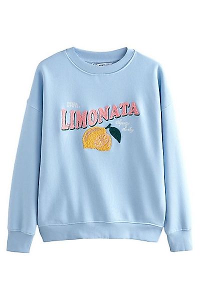 Next Sweater Schweres Boucle-Rundhalssweatshirt, Kurzgröße (1-tlg) günstig online kaufen