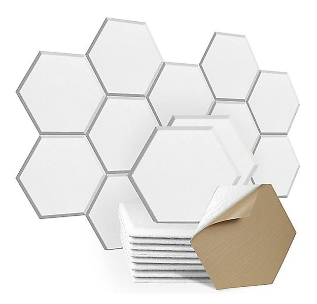 PFCTART Schallschutzpaneel Sechseckige akustische Absorptionsplatte aus Pol günstig online kaufen