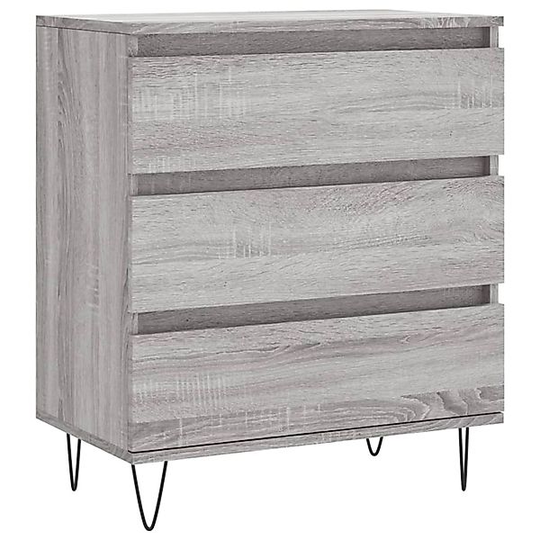 vidaXL Sideboard Grau Sonoma 60x35x70 cm Holzwerkstoff 827186 günstig online kaufen