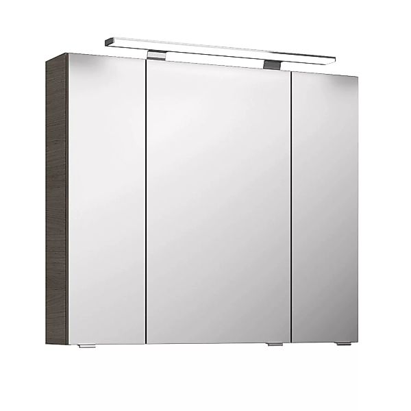 Pelipal Spiegelschrank Serie 4010 Graphit 80 cm mit Softclose Türen günstig online kaufen