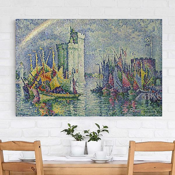 Leinwandbild - Querformat Paul Signac - Regenbogen über La Rochelle günstig online kaufen