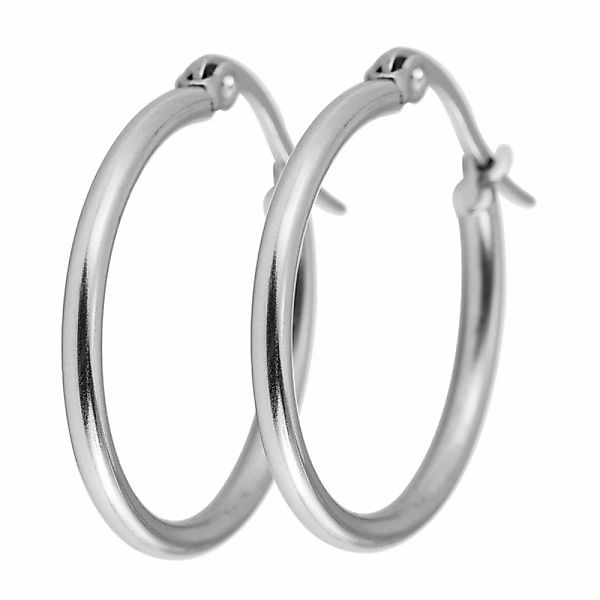 Adelia´s Paar Creolen "Damen Ohrringe – Creole aus Edelstahl" Perfekt als G günstig online kaufen