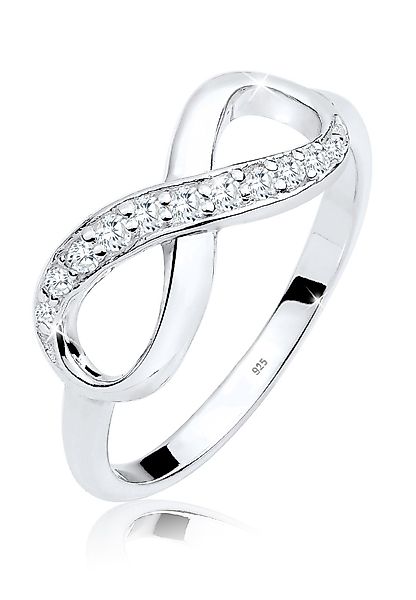 Elli Fingerring Infinity Zirkonia Eye Catcher günstig online kaufen